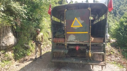 Terror Attack : Meeting of DGPs of JK and Punjab in Kathua Para Commandos searching in forests