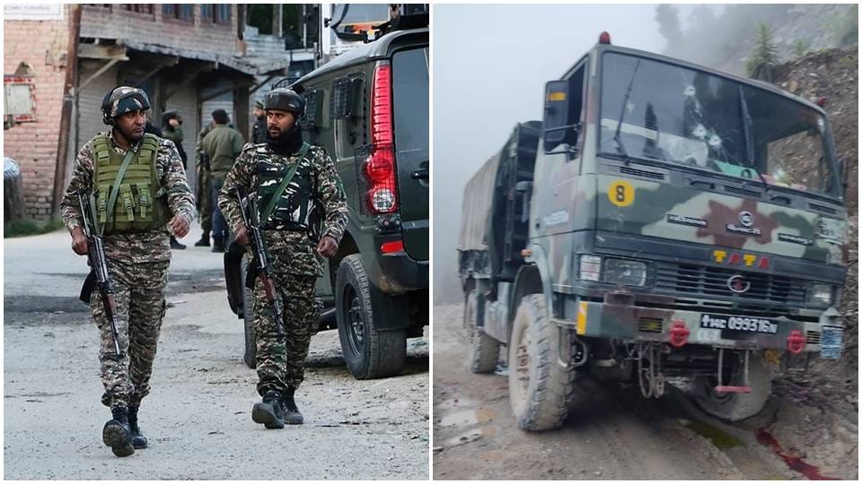 Terrorists attacked military convoy in Kathua district