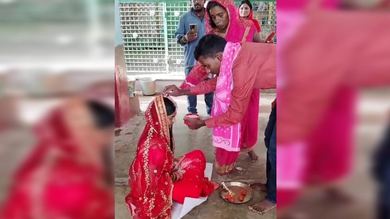 Bihar: family of the lover who went to meet his girlfriend got him married in the police station