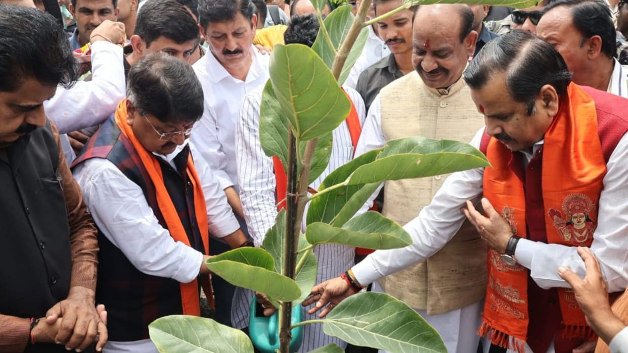 Lok Sabha Speaker Om Birla on Indore tour