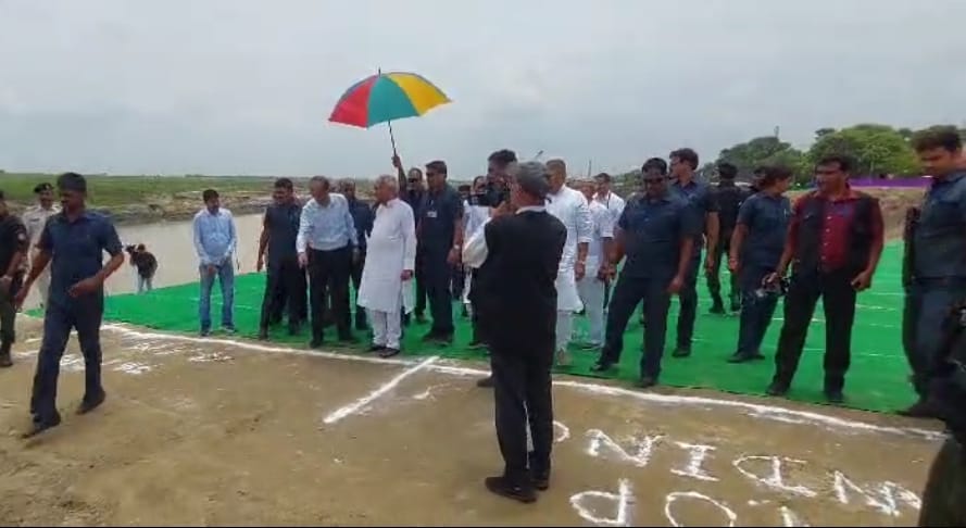 Bihar News: CM Nitish reached Bakhtiyarpur to inspect the schemes