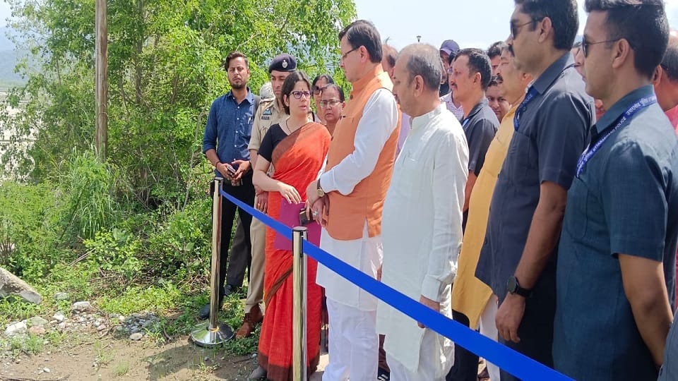 CM Pushkar Singh Dhami inspected the International Stadium in haldwani