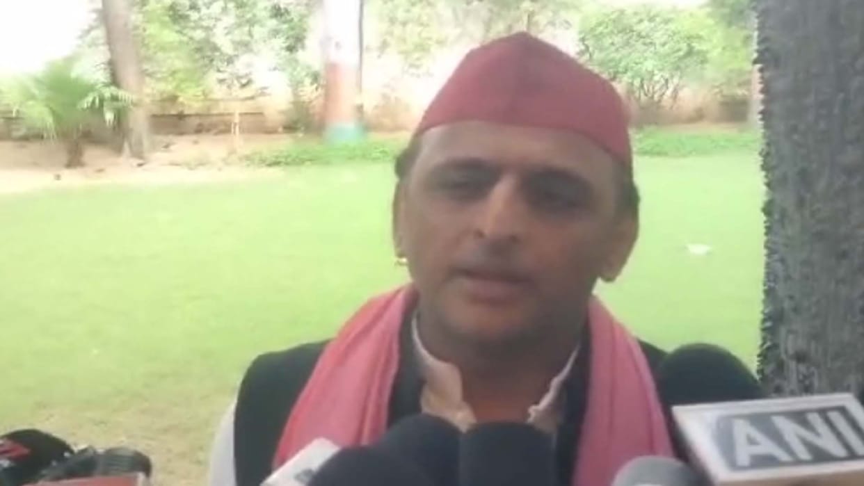 SP national president gave statement against BJP