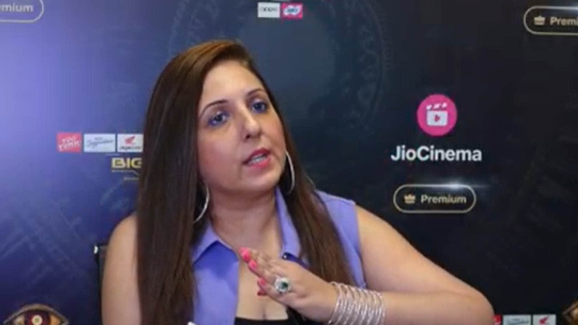 BIGG BOSS OTT 3 RECENTLY EVICTED CONTESTANT MUNISHA KHATWANI INTERACTION WITH MEDIA