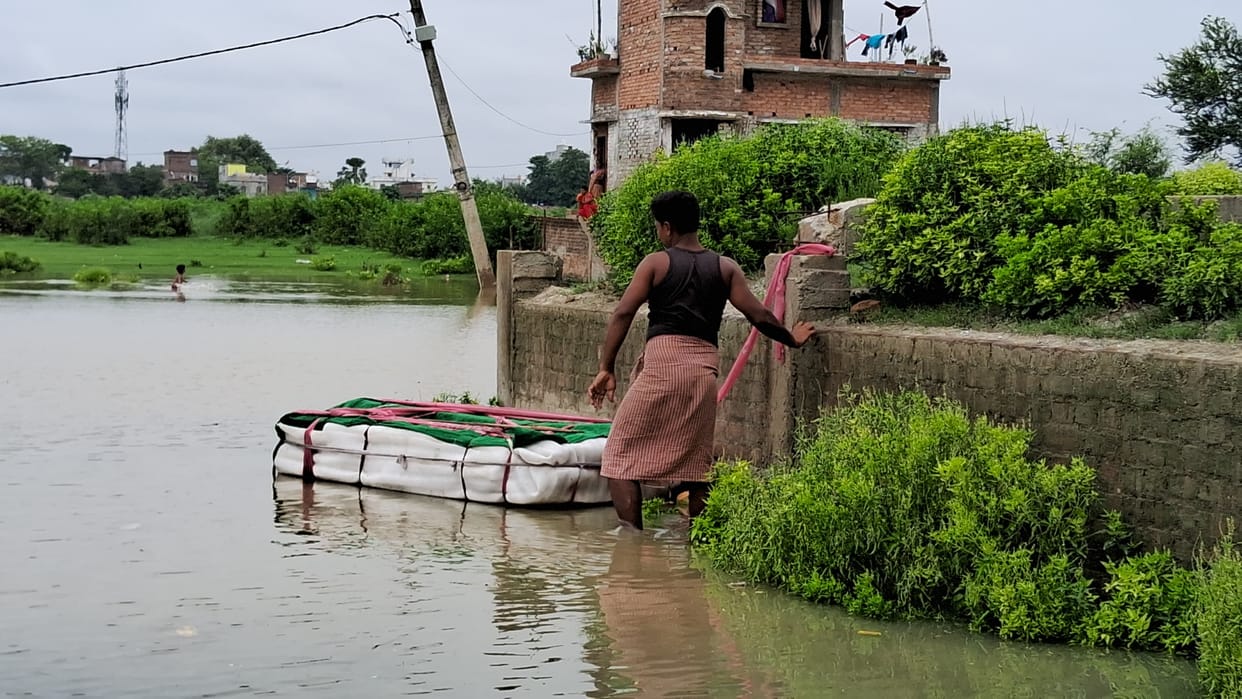 Bihar: There is a danger of flood due to rising water level of Gandak river
