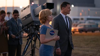 Fly Me To The Moon Review by Pankaj Shukla Scarlett Johansson Channing Tatum Rose Gilory Greg Berlanti