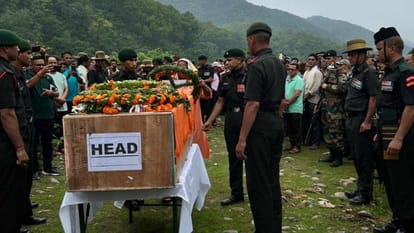 Kathua Terrorist Attack Uttarakhand Martyr Vinod Bhandari body reached home