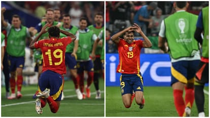 Euro 2024 Lamine Yamal becomes youngest goal scorer in Euro History Photos with Lionel Messi Goes Viral