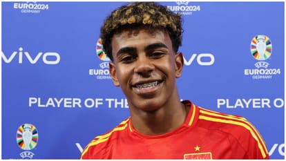 Euro 2024 Lamine Yamal becomes youngest goal scorer in Euro History Photos with Lionel Messi Goes Viral