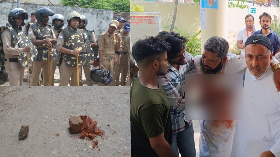 Uttarakhand Assembly By-Election 2024 Voting ruckus, Stone Pelting and Firing in Mangalore