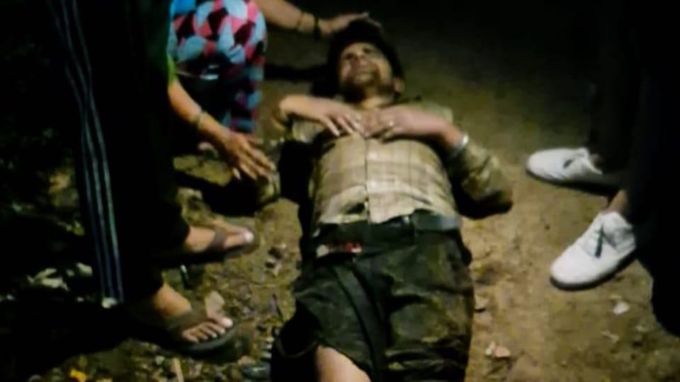 Wife used to talk on phone for job, angry husband kidnapped the company officer and beat him all night