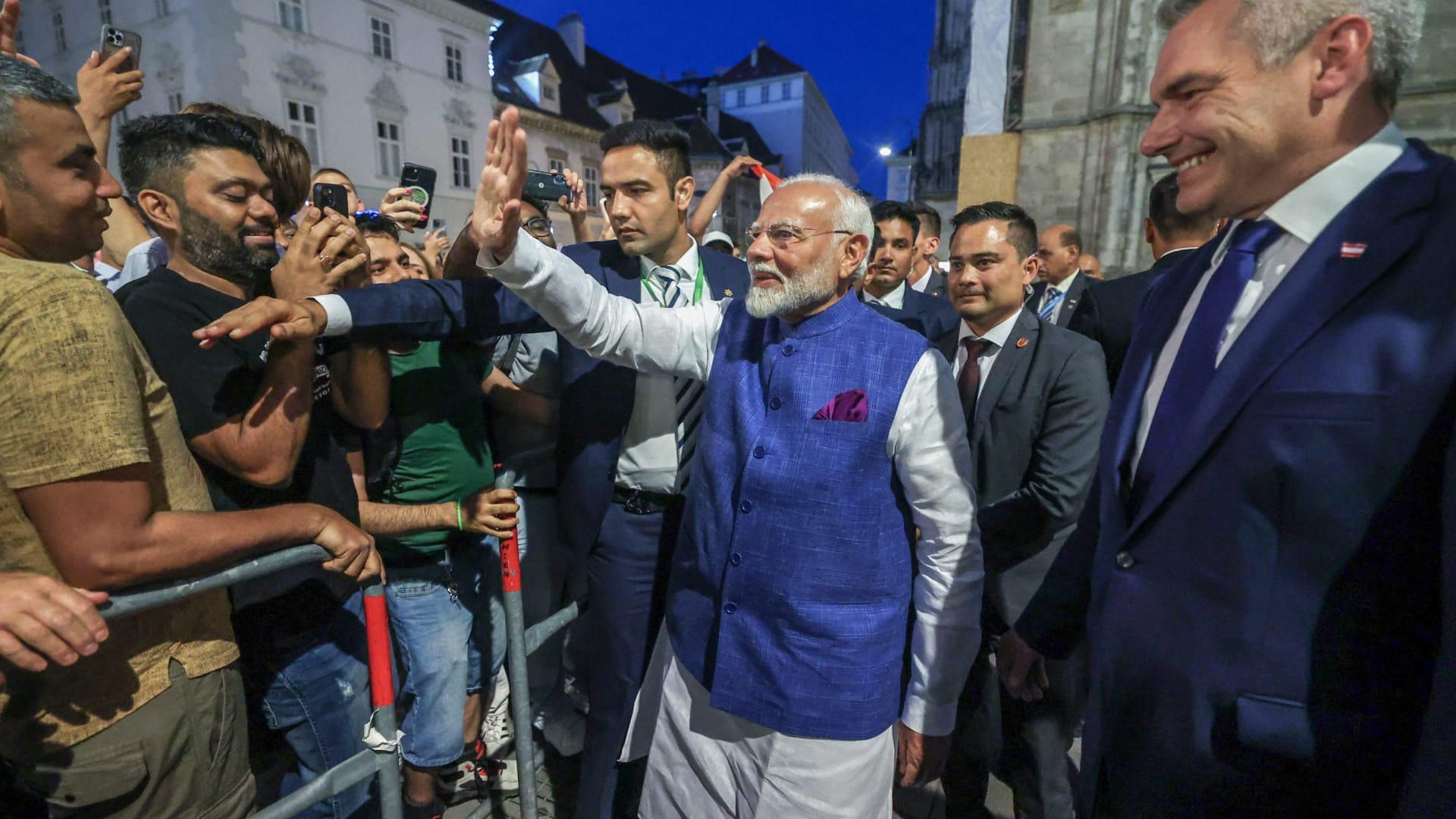ऑस्ट्रिया में पीएम मोदी