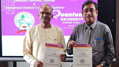Quantum University and Uttarakhand Sanskrit University signed MoU for academic cooperation; Here are details
