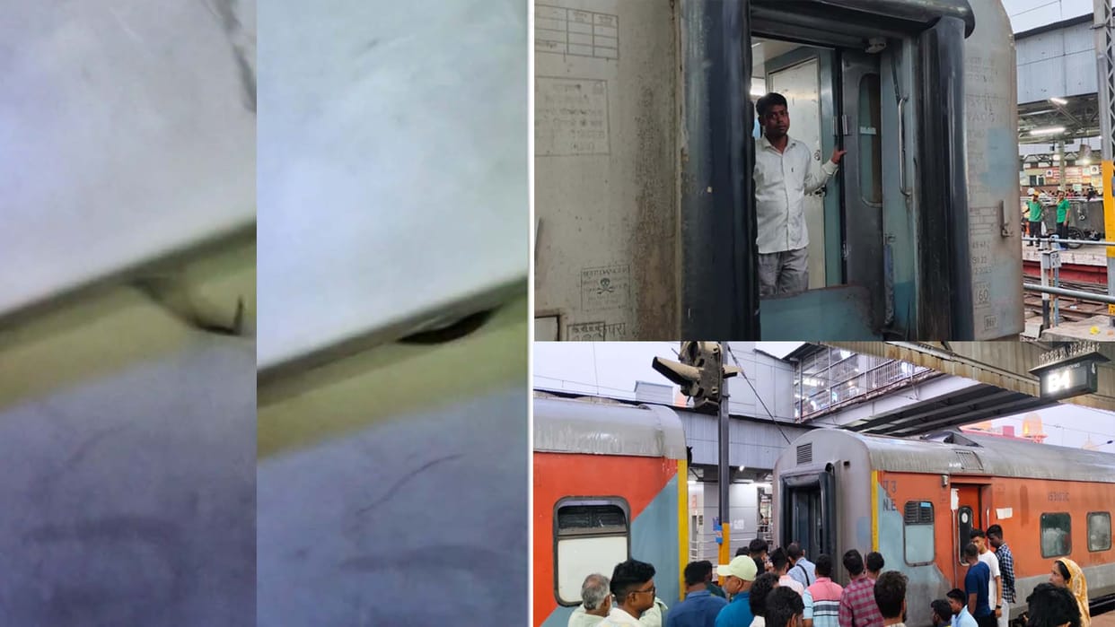 Panic spread after snake was seen in AC coach of Gorakhpur Bandra Express