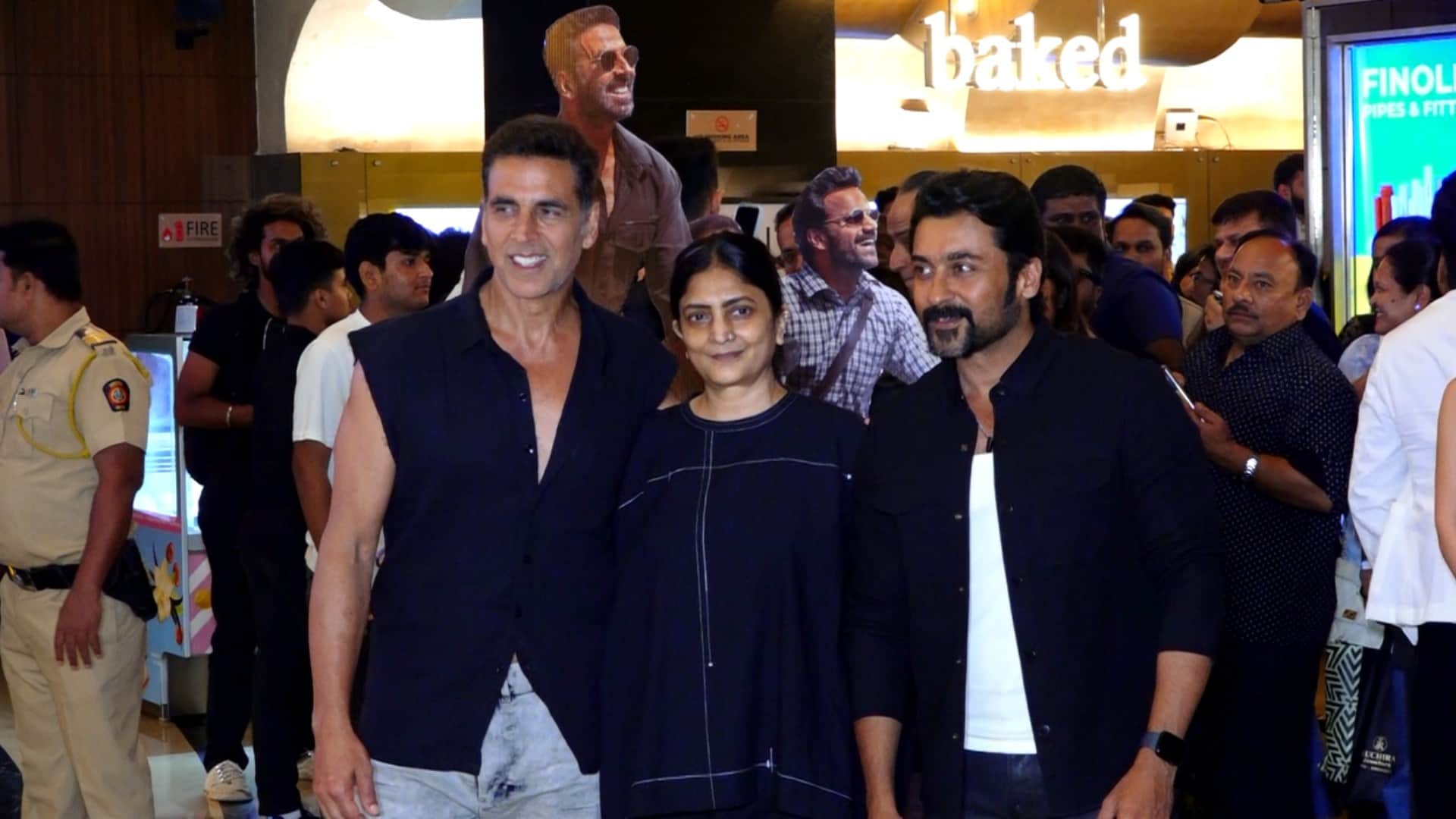 Sarfira Special Screening Akshay Kumar Suriya Jyothika Radhika Madan Sudha Kongara
