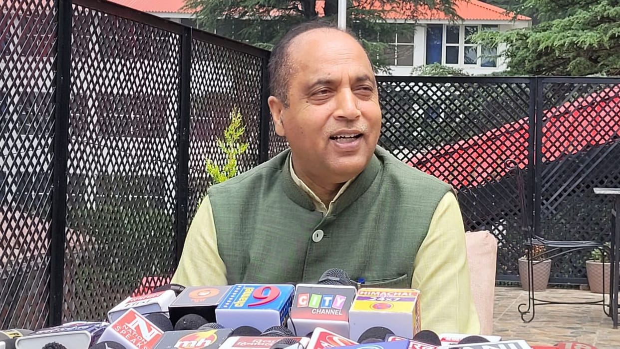 Jairam Thakur said that CM Sukhu should answer on the mining businessmen who have come under the purview of ED
