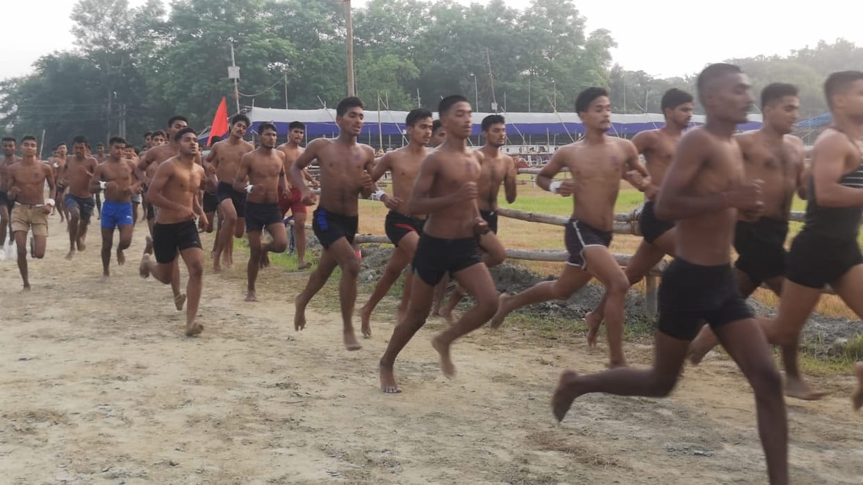 Muzaffarpur: 750 candidates from Samastipur ran to become Agniveer