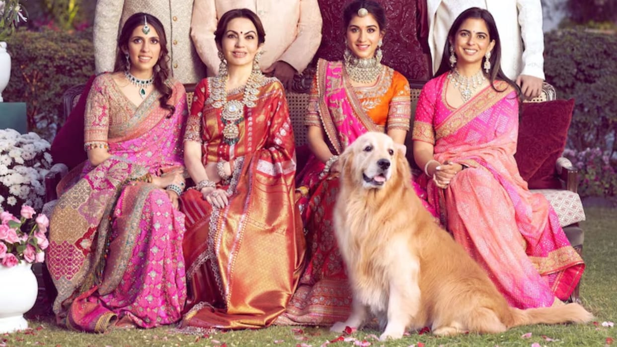 Anant radhika wedding nita ambani isha ambani shloka ambani repeat their jewellery in wedding