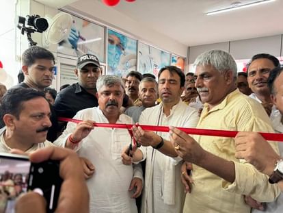 After becoming Union Minister of State, Jayant reached Meerut, inaugurated a multi-specialty hospital