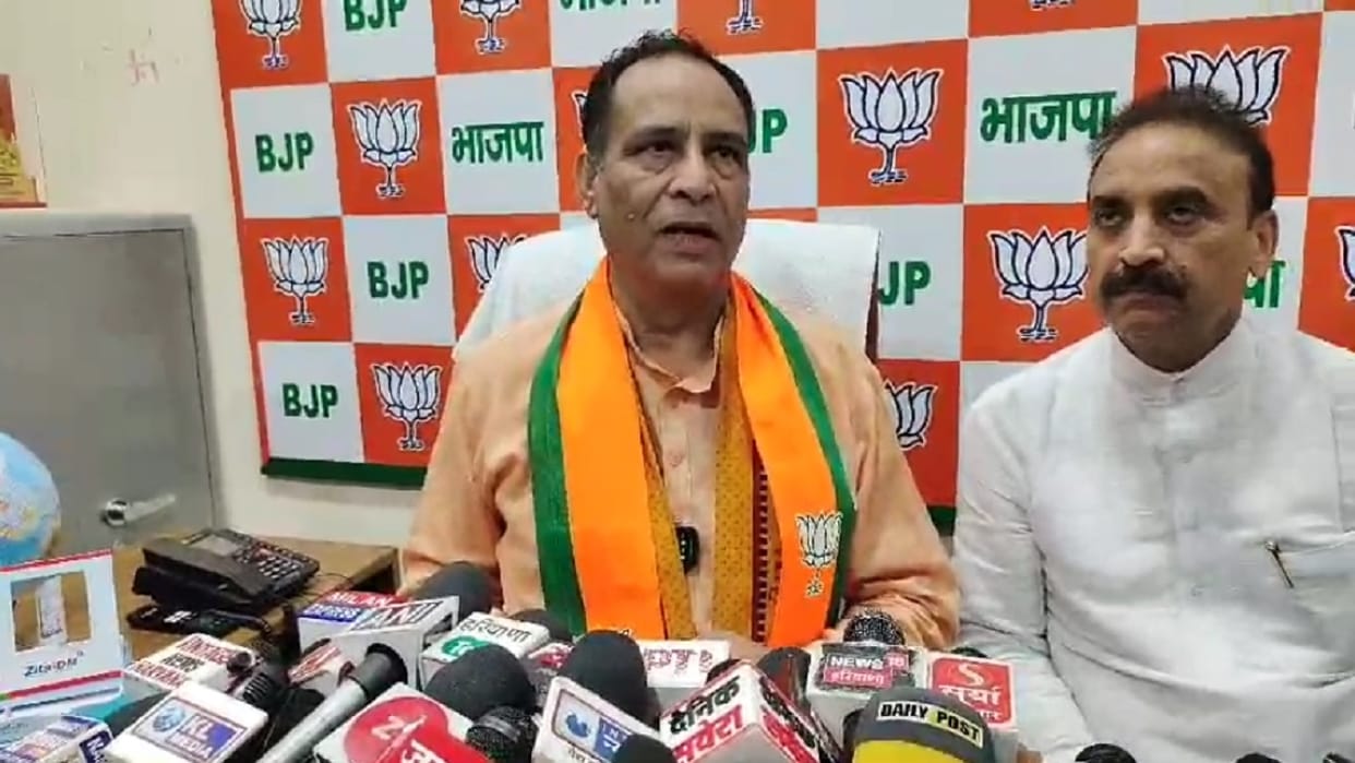 BJP newly appointed state president Mohanlal Badauli said in Karnal