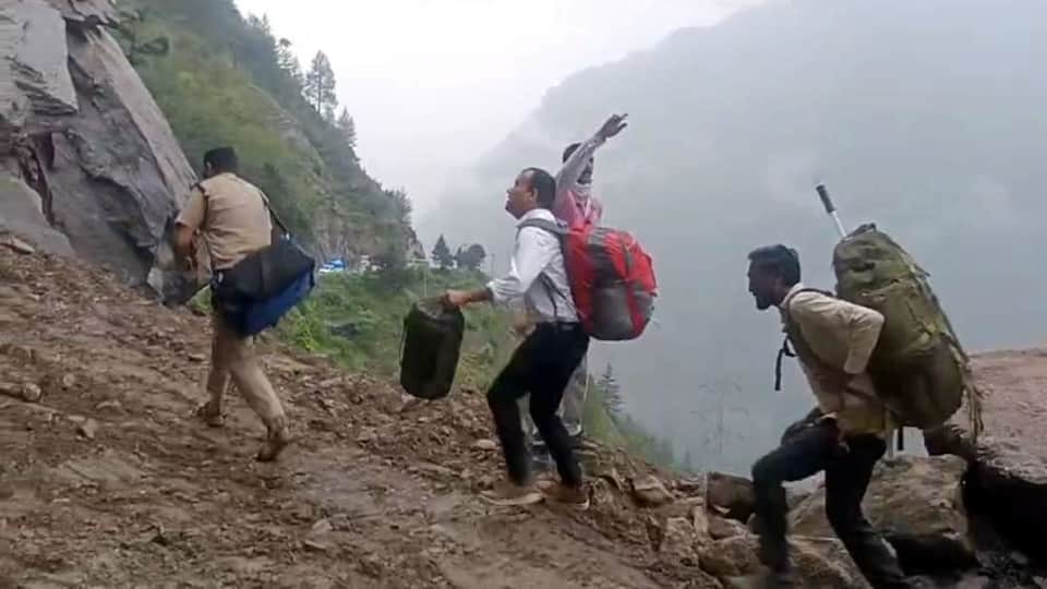 Uttarakhand Badrinath By Election Stuck polling parties said travelled through footpath walked in kilometers