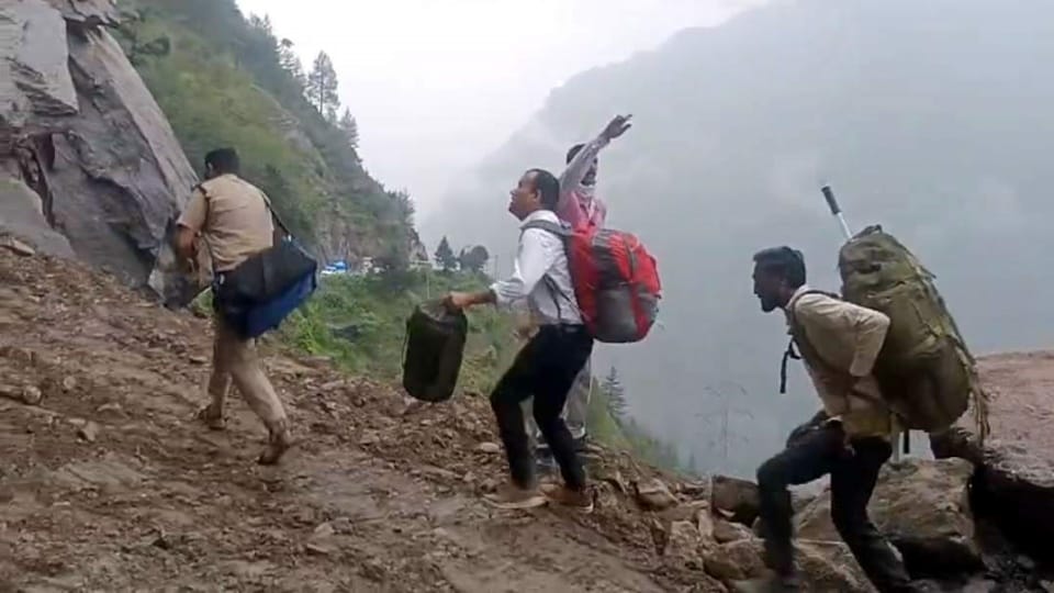 Uttarakhand Badrinath By Election Stuck polling parties said travelled through footpath walked in kilometers