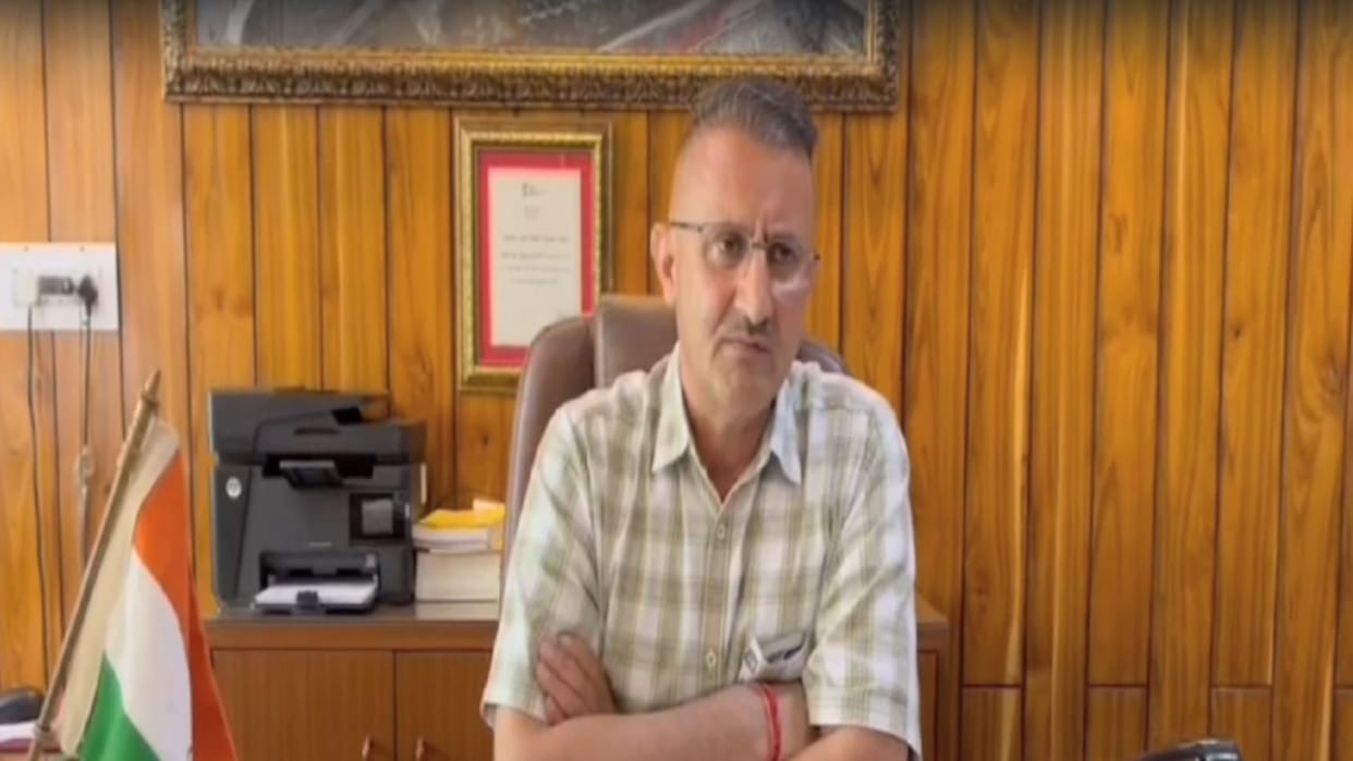dc Sumit Khimta: NDRF team deployed to help during heavy rains in Sirmaur district