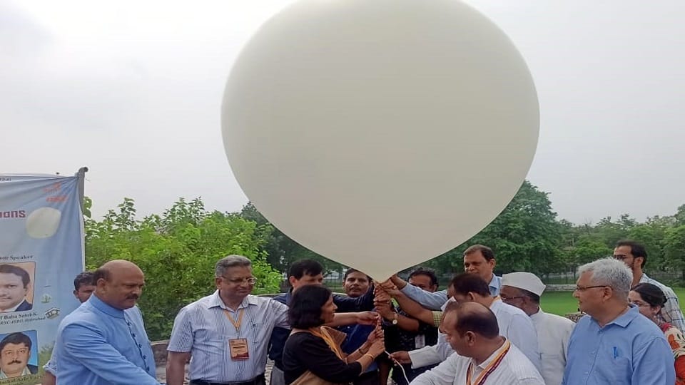 ISRO releases GPS fitted weather balloon from AMU