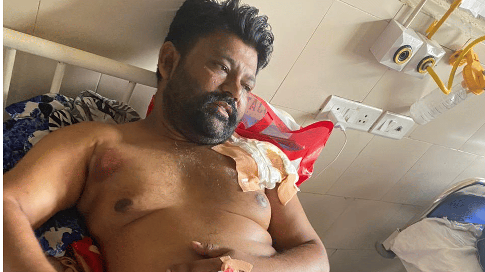 Firing on Deputy Chief of National Saffron Army in Amritsar, injured