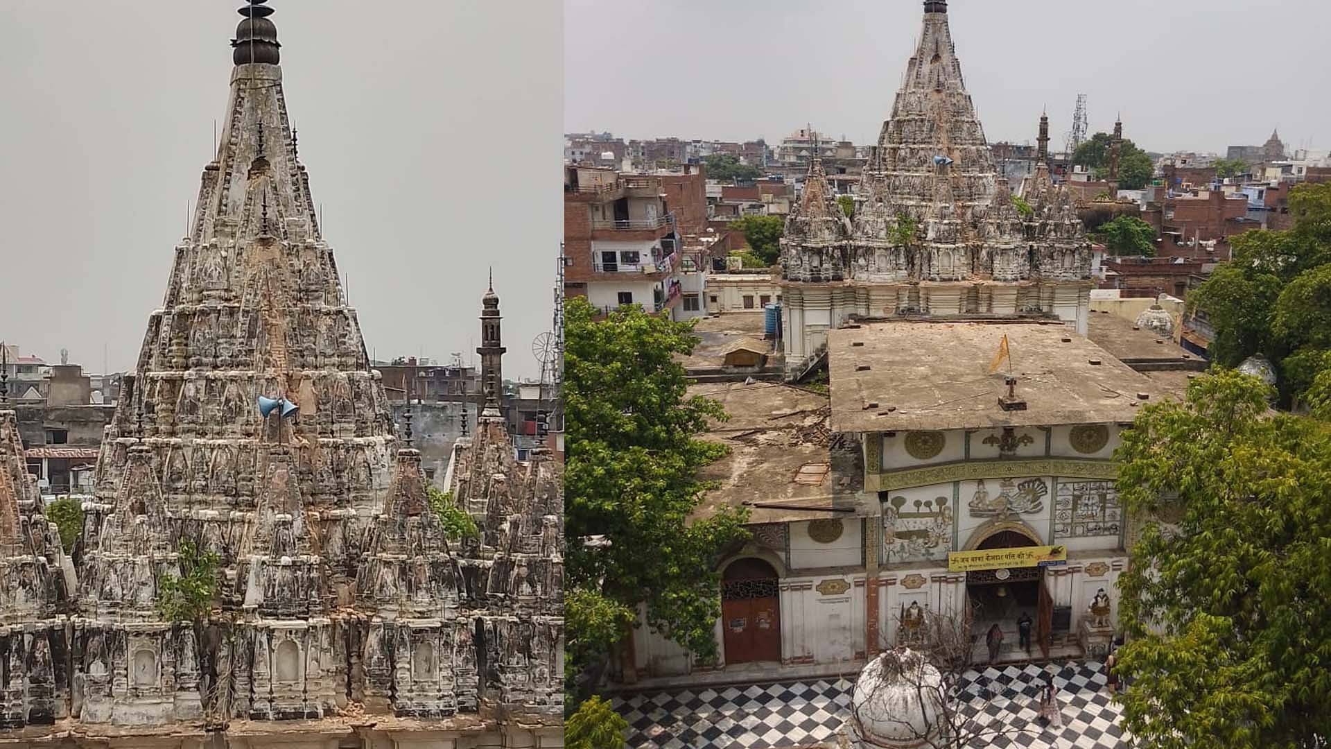 Kanpur: Lightning Struck The Kailash Temple, Dome Was Damaged - Amar ...