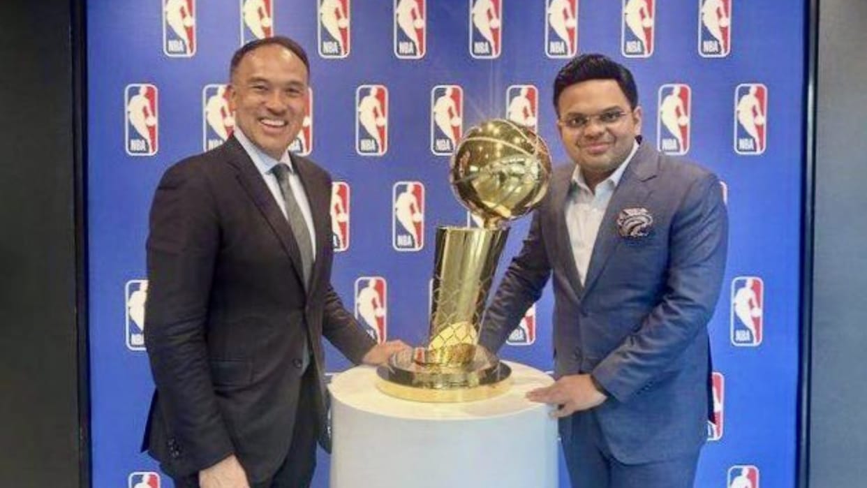 BCCI Secretary Jay Shah met the Deputy Commissioner of National Basketball Association