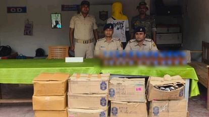 A consignment of liquor being transported to Samastipur via Khagaria was caught