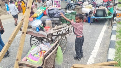 Action to remove encroachment on PWD land in rudrapur