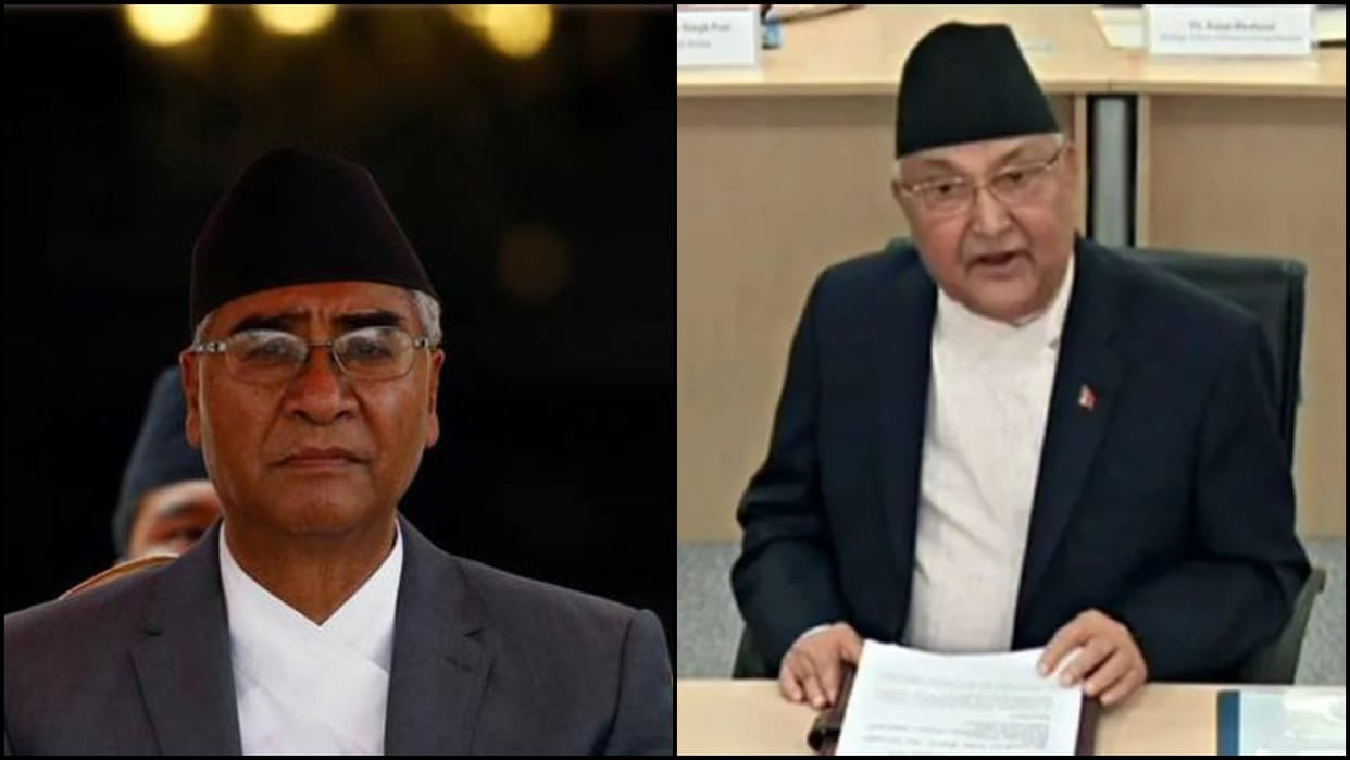 Nepali Congress general secretary Sharma asks party president Deuba not to become PM again
