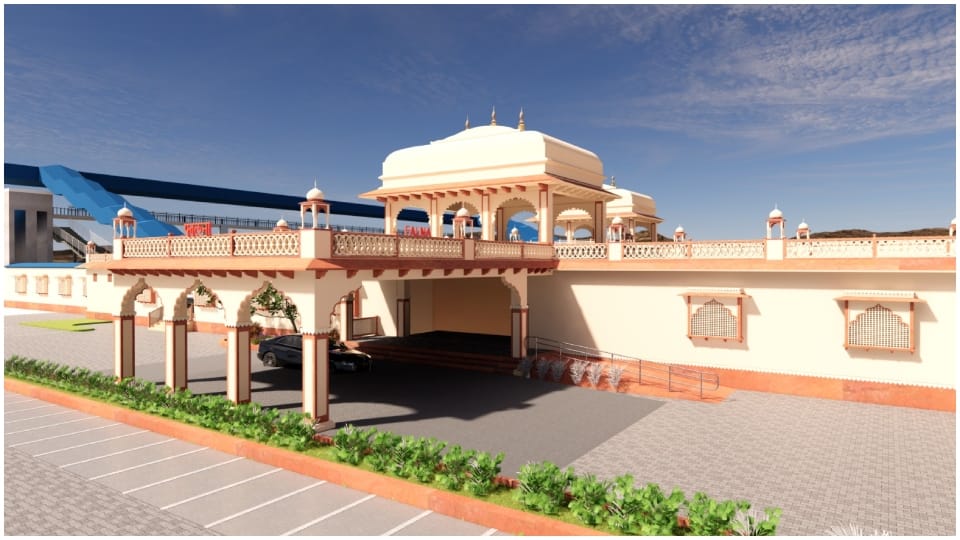 Sirohi News: Falna Railway Station will be seen in an attractive look building built with 17.6 crores