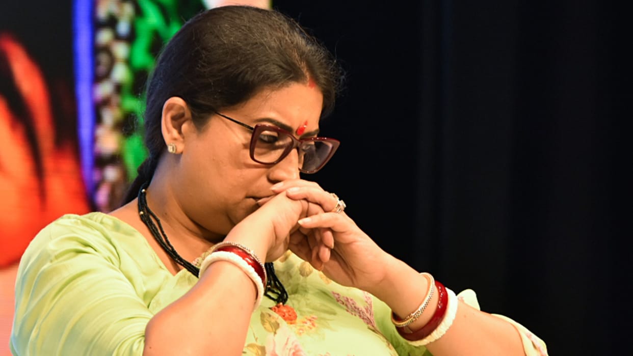 Former minister Smriti Irani said India's financial prospects aren't fully explored globally