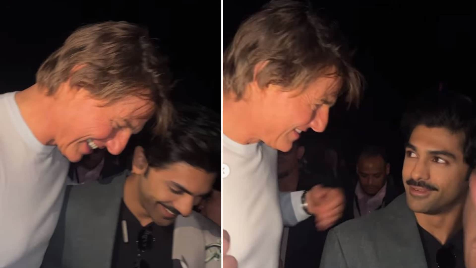 Taha Shah Baddusha meet Tom Cruise says Pinch me Just met my lifelong idol The one and only hollywood star