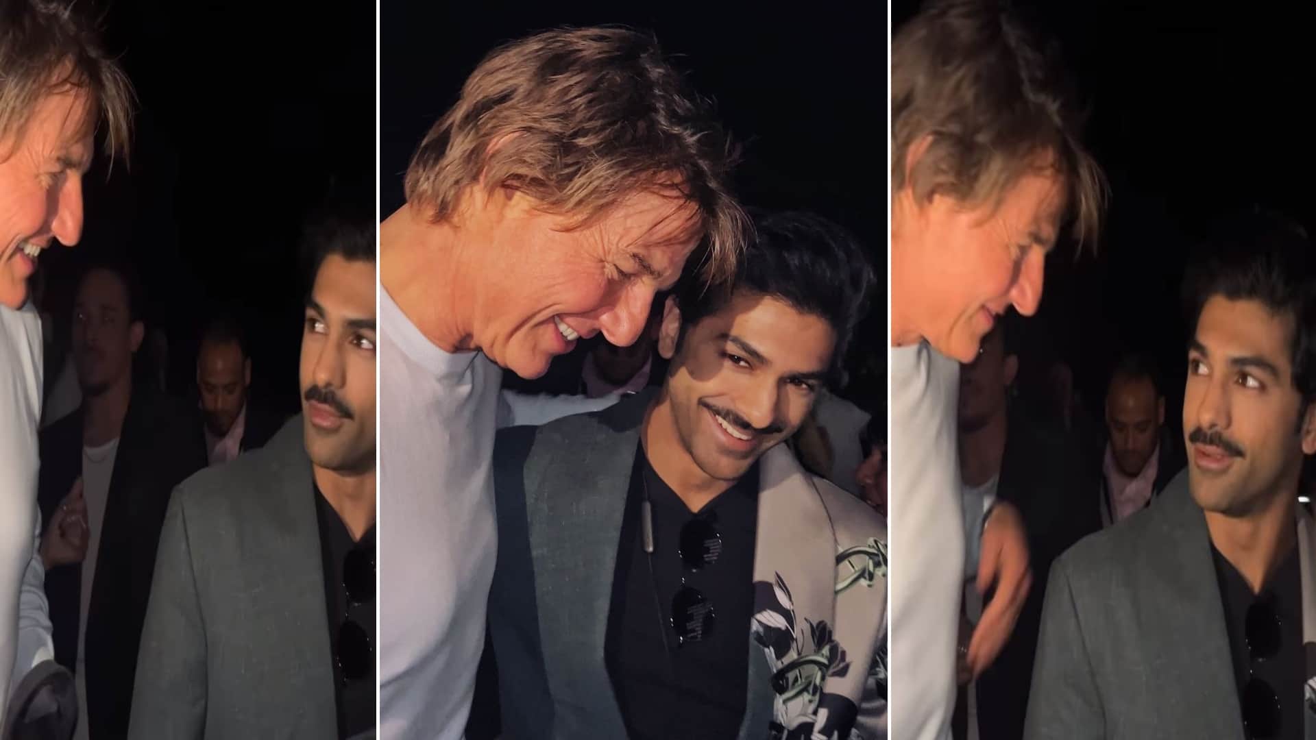 Taha Shah Baddusha meet Tom Cruise says Pinch me Just met my lifelong idol The one and only hollywood star
