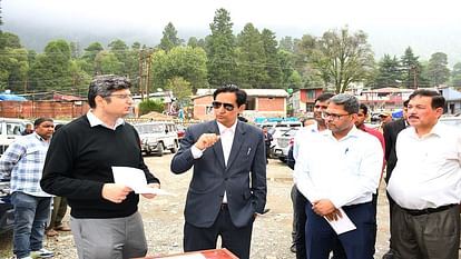 Kumaon Commissioner Deepak Rawat conducted on-site inspection of Sukhatal Lake nainital