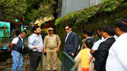 Kumaon Commissioner Deepak Rawat conducted on-site inspection of Sukhatal Lake nainital