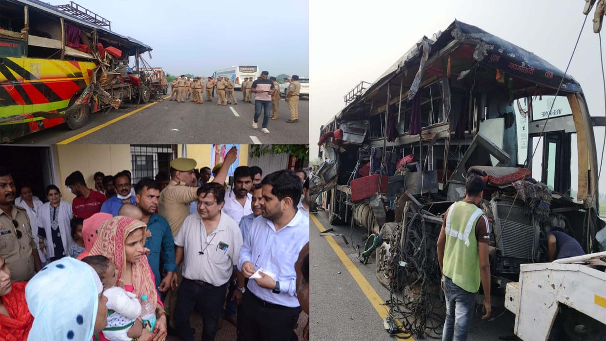 Unnao Accident: Family members reached the postmortem house and started crying after seeing the dead body