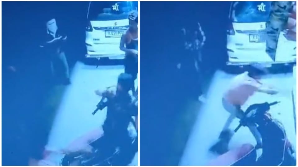 Ajmer News: Miscreants attacked young man with sticks incident captured in CCTV