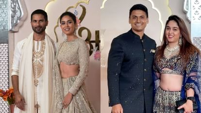 Anant Ambani Wedding Photos: अनन्या की ड्रेस सबसे अलग, मराठी लुक में जेनेलिया, अनंत की शादी की 17 तस्वीरें Anant Ambani Radhika Merchant Wedding Photos Ananya Panday Shahrukh Khan Jackie Shroff Salman Khan AR Rahman