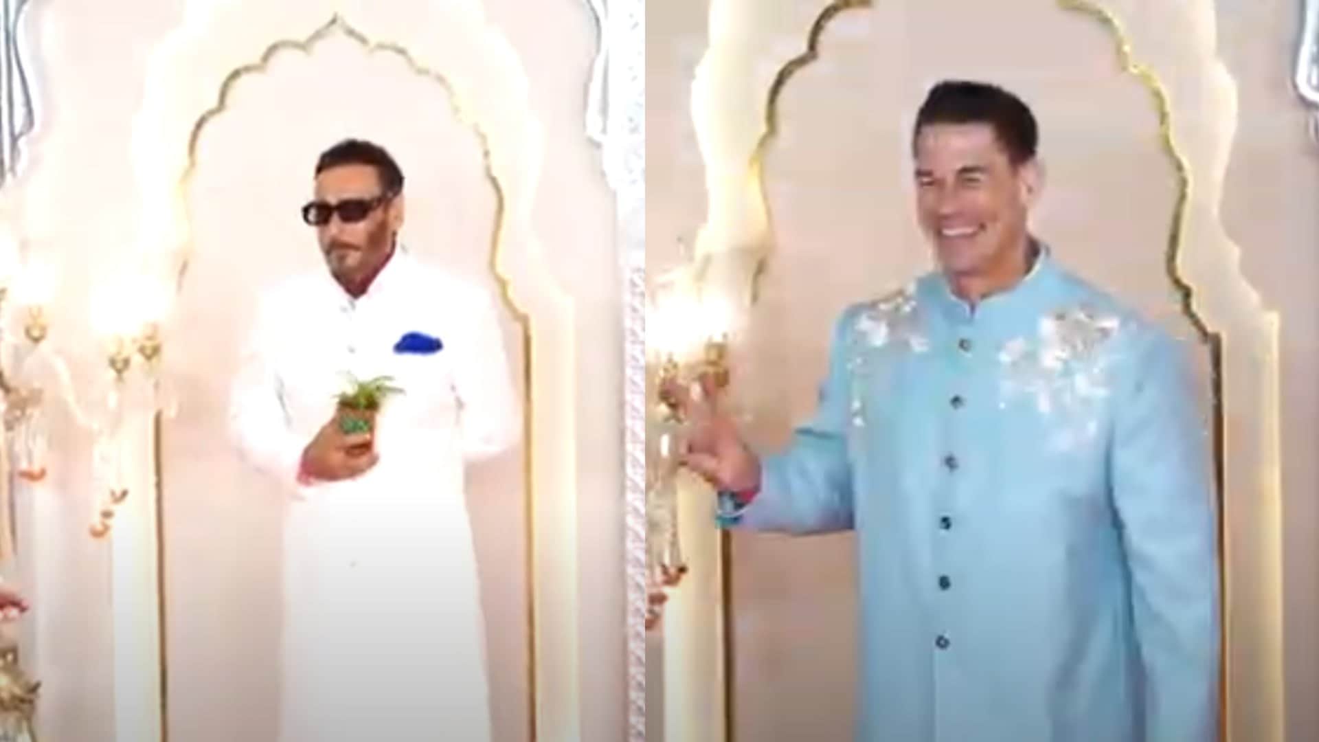 Anant Ambani and Radhika Merchant Wedding Shanaya Kapoor Ananya Panday Jackie Shroff spotted at BKC