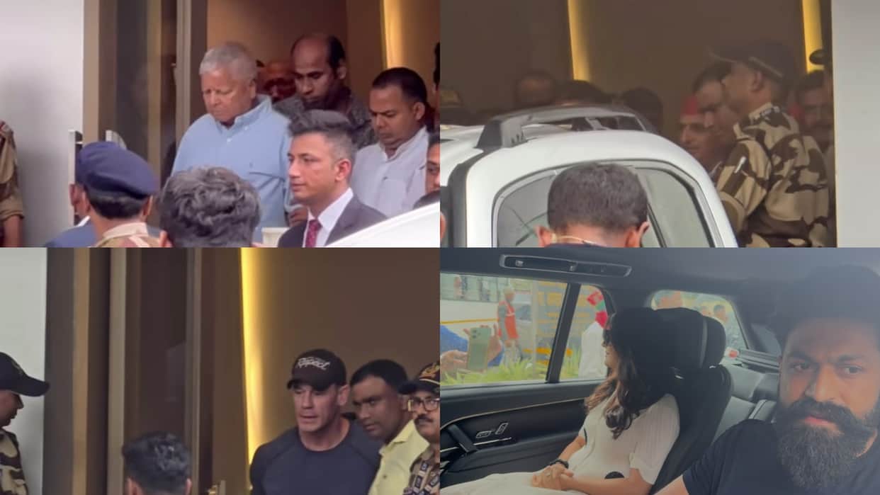 Anant Ambani Radhika Merchant Wedding celebrities and political figures arrival started