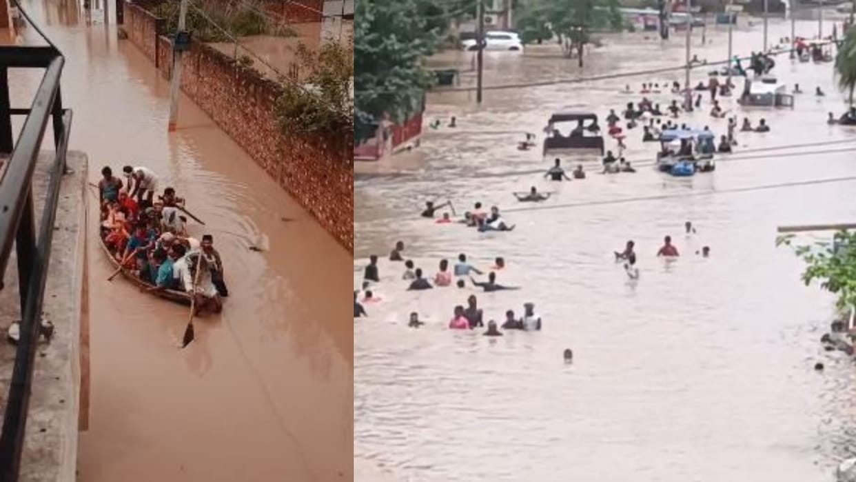 ten thousand people vacated their houses due to flood in Shahjahanpur