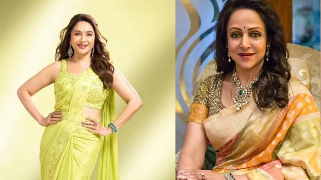 Actress Worked with Father and Son hema Malini Madhuri Dixit Sridevi Shilpa Shetty Rani Mukerji Dimple Kapadia