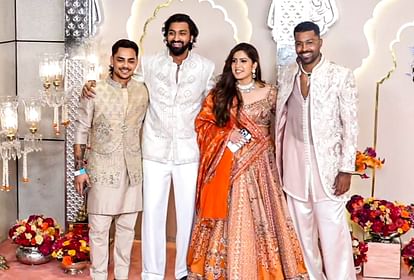 Sports Celebrities Attend Anant Ambani Radhika Merchant Wedding Ceremony Dhoni to KL rahul hardik See Photos