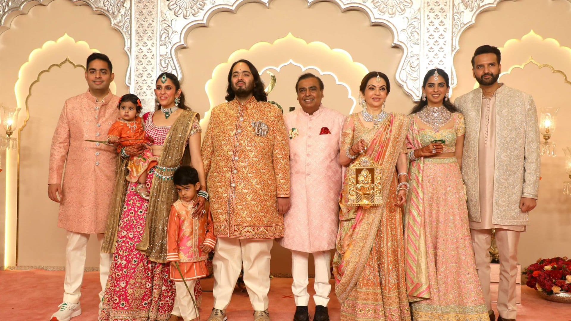 Anant Radhika marriage latest update and photos mukesh ambani nita ambani guest list celebs