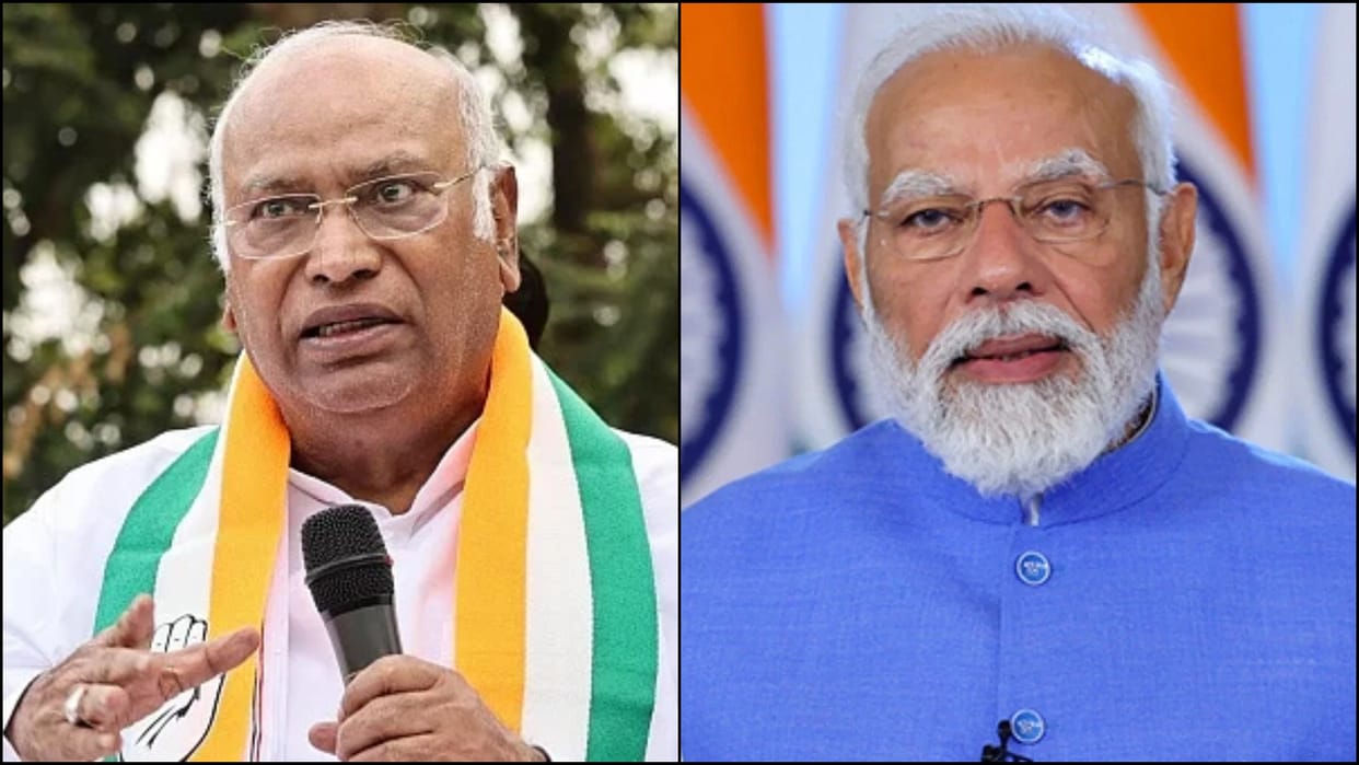 Web Of Lies: M Kharge Counters PM Modi's '8 Crore Jobs In four Years' Remark